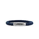 Arock IZAR armband Navy/Stål