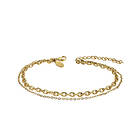 astrid&agnes WILLOW ANKLET fotlänk armband Guld