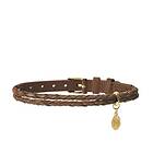 astrid&agnes SVEA armband Brunt/Guld