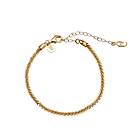 CU Jewellery Roof big plain braclet guld