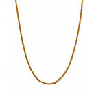 CU Jewellery Roof big plain halsband Guld 70-75 cm