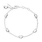 Drakenberg Sjölin Loving heart medium armband silver