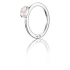 Efva Attling Love Bead Silver Rose Quartz Ring 15,00 mm