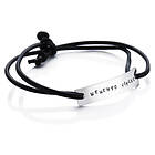 Efva Attling Memento Leather Armband Silver