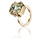 Efva Attling Little Magic Star Green Quartz Ring Guld 18,50 mm