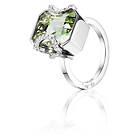 Efva Attling Little Magic Star Green Quartz Ring Vitguld 16,00 mm