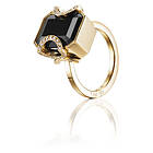 Efva Attling Little Magic Star Onyx Ring Guld 18,50 mm