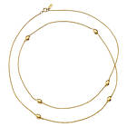 Efva Attling Love Bead Long Gold Halsband Guld