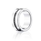 Efva Attling Wide & Black Stars Ring Silver 22,00 mm