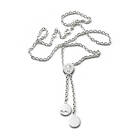 Efva Attling Twin Dots Halsband Silver 42 45 cm