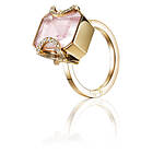 Efva Attling Little Magic Star Rose Quartz Ring Guld 19,00 mm