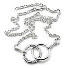 Efva Attling Twosome Halsband Silver 42-45 cm
