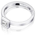 Efva Attling Princess Wedding Thin 030 ct Ring Vitguld 15,50 mm