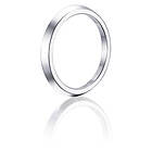 Efva Attling Paramour Thin Ring Vitguld 18,00 mm