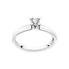 Georg Jensen MAGIC SOLITAIRE RING vitguld DIAMOND 0,20CT 47