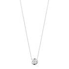 Georg Jensen AURORA Hängsmycke Vitguld Diamant PAVÉ 0,10 ct CT