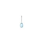 Georg Jensen VIVIANNA DEW DROP Hängsmycke Silver BLUE TOPAZ Diamant 0,07