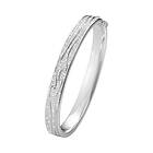 Georg Jensen FUSION BANGLE vitguld FULL PAVÉ 2,12 CT M