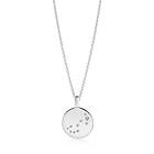 Sif Jakobs ZODIACO SCORPIO halsband vita Zirkoner (silver) 45 cm