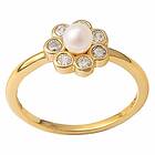 Hultquist Copenhagen Aya flower ring Guld 50