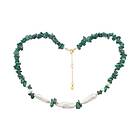 Hultquist Copenhagen Green Ellie halsband Guld