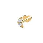 Nordahl Andersen Pierce52 14 Karat Guld Örhänge Med Diamanter 0.08 Carat Tc/vs1