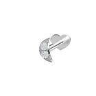 Nordahl Andersen Pierce52 Moon Sterling Silver Örhängen Med Zirconia 314006CZ9