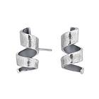Nordahl Andersen Shape Oxiderat Silver Stiftörhängen 312028
