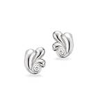 Scrouples Sterling Silver Örhängen Med Zirconia 157342