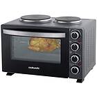 Cookworks 28L Mini Oven with Hob 893/5665 (Black)