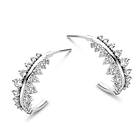 Spirit Icons Empress Hoop Sterling Silver Örhängen Med Zirconia S41711