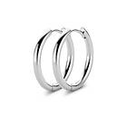 Spirit Icons Balance Hoop Sterling Silver Øreringer S41671