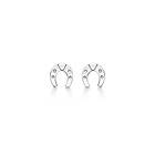 Støvring Design Horseshoe Girls Sterling Silver Stiftörhängen Med Zirconia 10148161