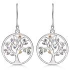 Støvring Design Tree Of Life Rodinerat Silver Öronsnäcka Med Zirconia 13249039