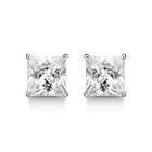 Støvring Design Rodinerat Silver Stiftörhängen Med Zirconia 10023408