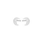 Susanne Friis Bjørner Crescent Sterling Silver Stiftörhängen 5649-1