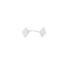Susanne Friis Bjørner Square Sterling Silver Stiftörhängen 5650-1