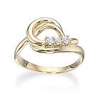 Scrouples 8 Karat Guld Ring Med Zirconia 712373