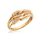 Scrouples 8 Karat Guld Ring Med Zirconia 713023