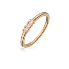 Scrouples Kleopatra 14 Karat Guld Ring Med Diamanter 0.12 Carat W/si 7335.3