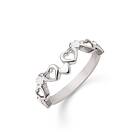Støvring Design Rodinerat Silver Ring Med Zirconia 12249997