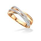 Scrouples 14 Karat Guld Ring Med Diamanter 0,26 Carat W/si 713365