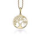 Scrouples Tree Of Life 8 Karat Guld Hänge 210823