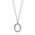 Spirit Icons Taste Pendant Sterling Silver Halsband Med Zirconia S10713-45