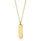 Sif Jakobs Follina Lungo Grande Förgyllt Silver Halsband Med Zirconia SJ-P22125-CZ-SG60-90