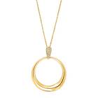 Nordahl Andersen Joanli Nor Kiminor Förgyllt Silver Halsband Med Zirconia 20451995900