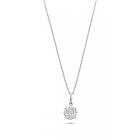 Spirit Icons Vanity Pendant 14 Karat Vitguld Smykke Med Diamanter 0,34 Carat W/v