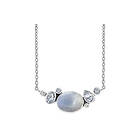 Rabinovich Blue Moon Sterling Silver Halsband Med Månsten, Topas Och Zirconia 77116130