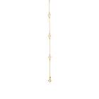 Scrouples Double Heart 8 Karat Guld Armband 602453