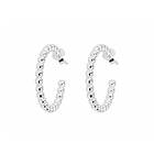 Emma Israelsson Globe Hoops Silver